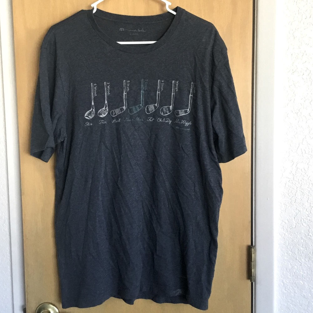 Men's Charcoal Graphic Tee